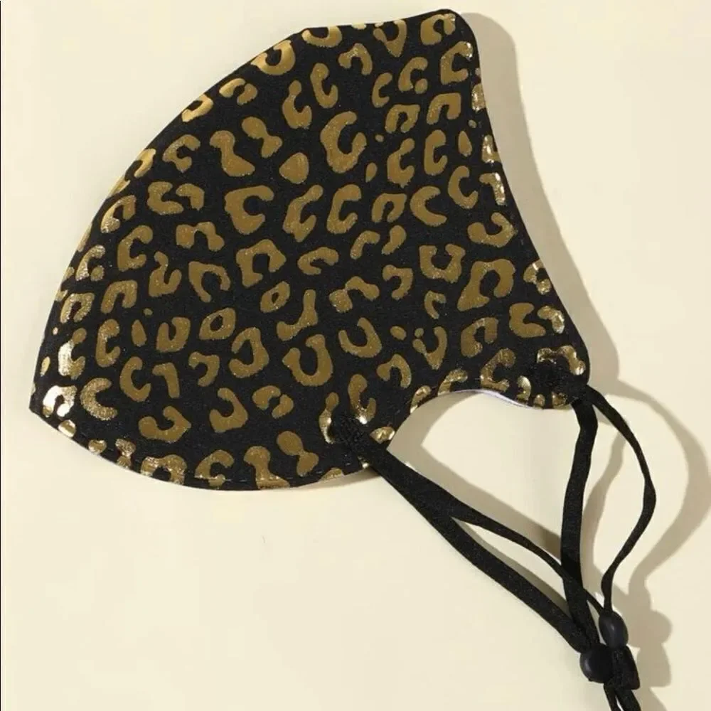 Cheetah Print Face Mask